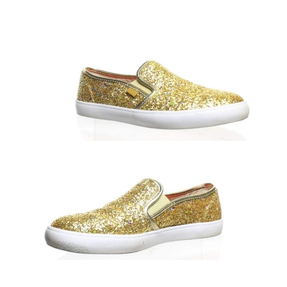 G by Guess Shoes - G by GUESS Gold Multi Glitter Malden7 Flats
